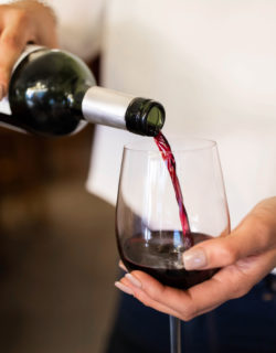 restaurant salon de provence : sommelière du domaine