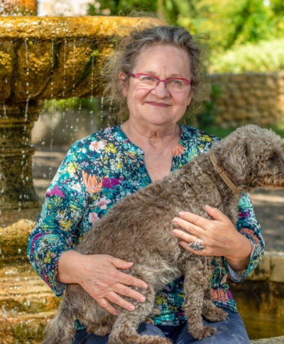 Sylviane Chabert, présidente du Domaine de Roquerousse