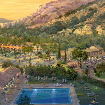 hotel activité enfant peinture domaine de roquerousse